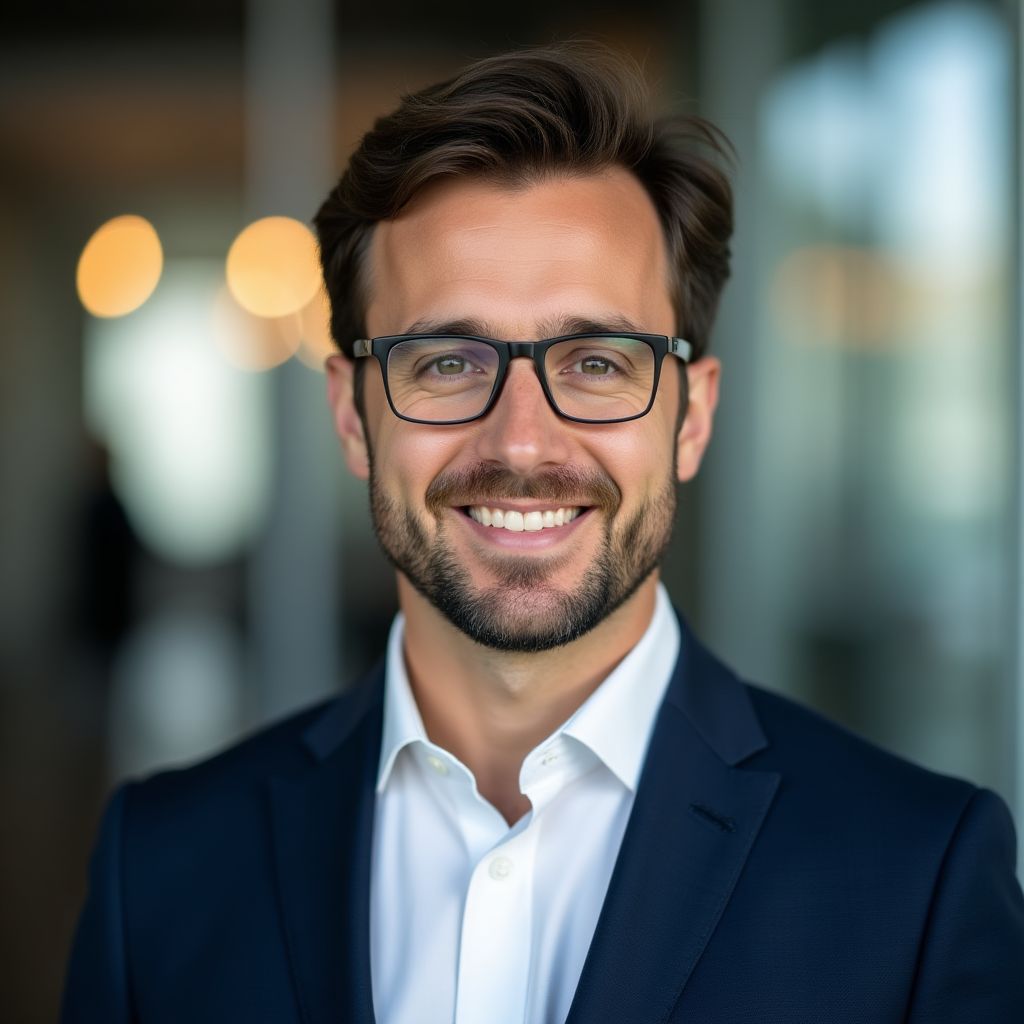 Portrait directeur entreprise Luc Verhulst Gand