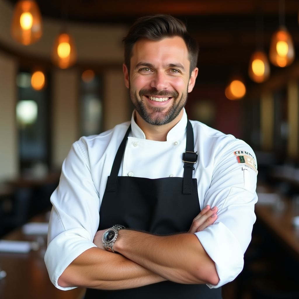 Portrait chef restaurateur Antoine Moreau Namur